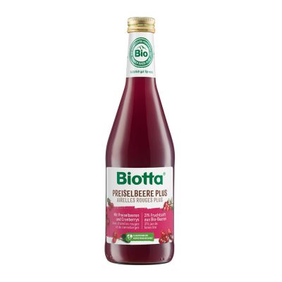 BIOTTA Bio Preiselbeer Plus Saft