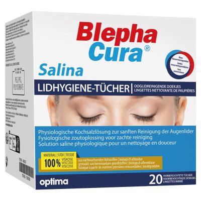 BLEPHACURA Salina Lidhygiene-Tücher