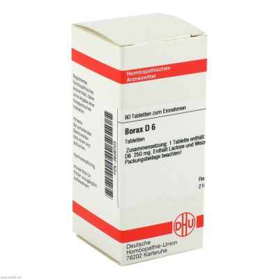 BORAX D 6 Tabletten