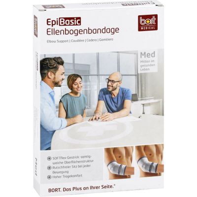 BORT EpiBasic Bandage medium schwarz