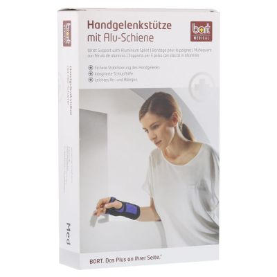 BORT Handgelenkstütze m.Alusch.rec.medium haut