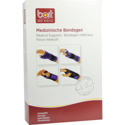 BORT Handgelenkstütze m.Daumenaus.medium blau