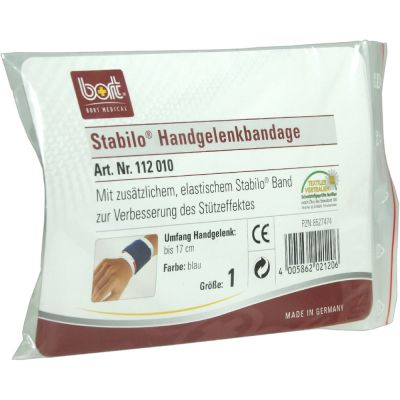 BORT Stabilo Handgelenkbandage Gr.1 blau