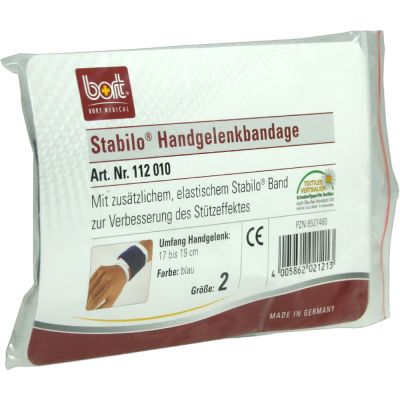 BORT Stabilo Handgelenkbandage Gr.2 blau