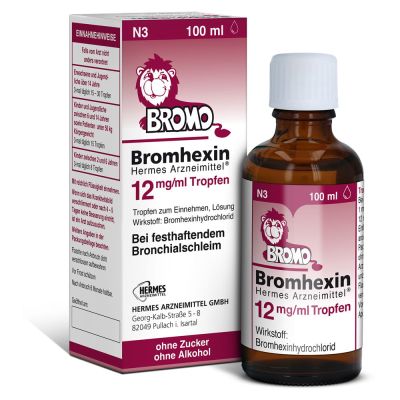 BROMHEXIN Hermes Arzneimittel 12 mg/ml Tropfen