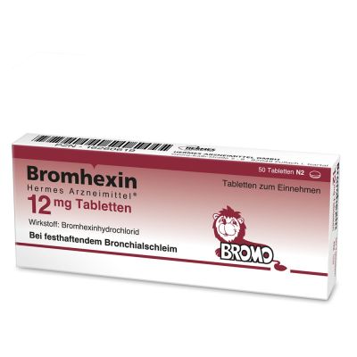 BROMHEXIN Hermes Arzneimittel 12 mg Tabletten