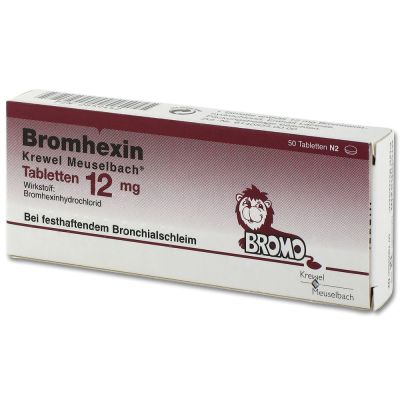 BROMHEXIN K.Meuselb.Tabl.12mg