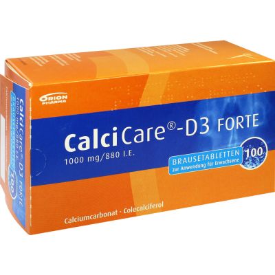 CALCICARE D3 forte Brausetabletten