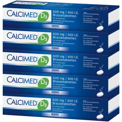 CALCIMED D3 600 mg/400 I.E. Brausetabletten