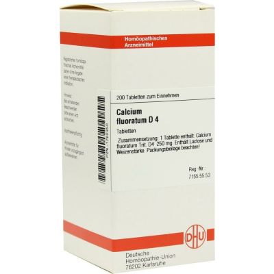 CALCIUM FLUORATUM D 4 Tabletten