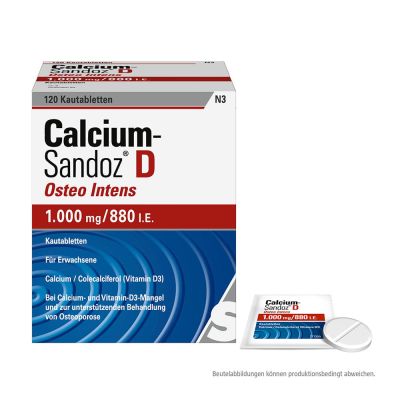 CALCIUM SANDOZ D Osteo intens Kautabletten