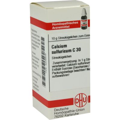 CALCIUM SULFURICUM C 30 Globuli