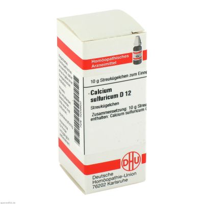 CALCIUM SULFURICUM D 12 Globuli