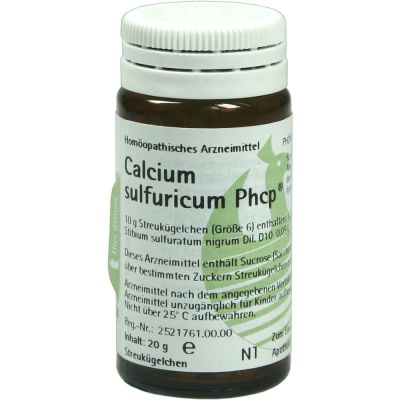 CALCIUM SULFURICUM PHCP Globuli