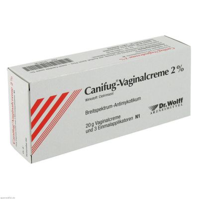 CANIFUG Vaginalcreme 2% mit 3 Applikatoren