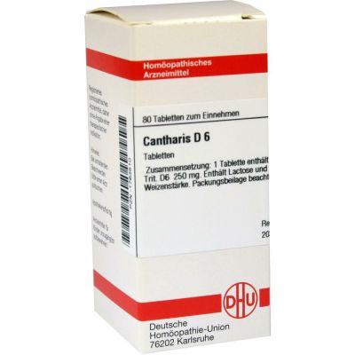 CANTHARIS D 6 Tabletten