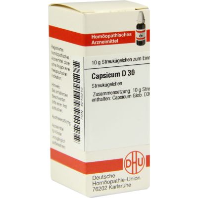 CAPSICUM D 30 Globuli