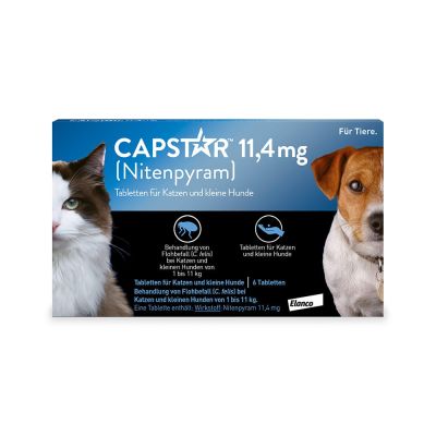 CAPSTAR 11,4 mg Tabletten f.Katzen/kleine Hunde