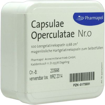 CAPSULAE Operculatae Kapseln Nr.0 0,68