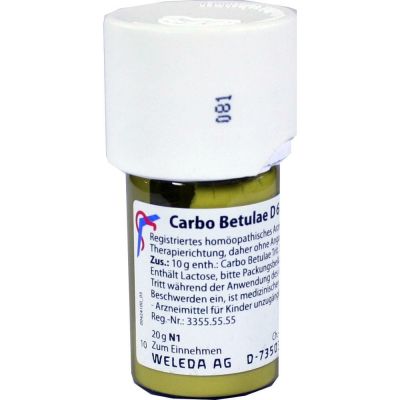 CARBO BETULAE D 6 Trituration