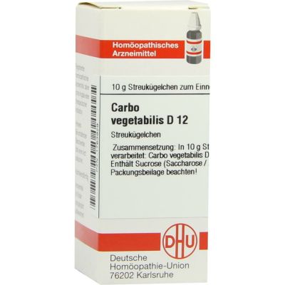 CARBO VEGETABILIS D 12 Globuli