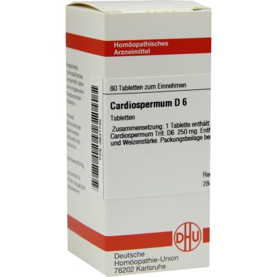 CARDIOSPERMUM D 6 Tabletten