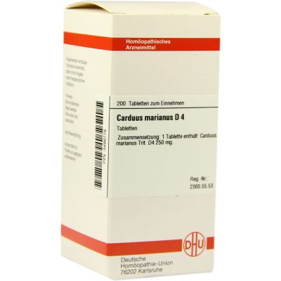 CARDUUS MARIANUS D 4 Tabletten