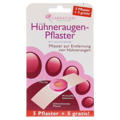 CARNATION Hühneraugen-Pflaster 5+5 gratis