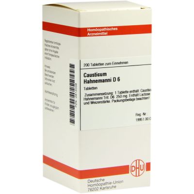 CAUSTICUM HAHNEMANNI D 6 Tabletten