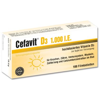 CEFAVIT D3 1.000 I.E. Filmtabletten