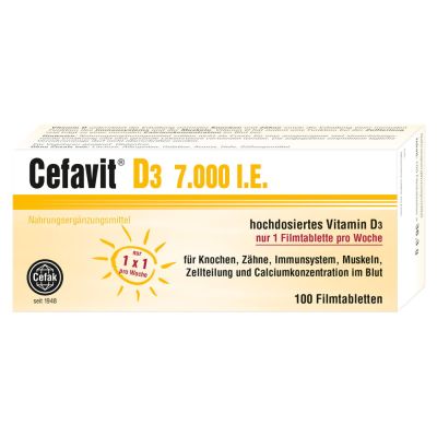 CEFAVIT D3 7.000 I.E. Filmtabletten