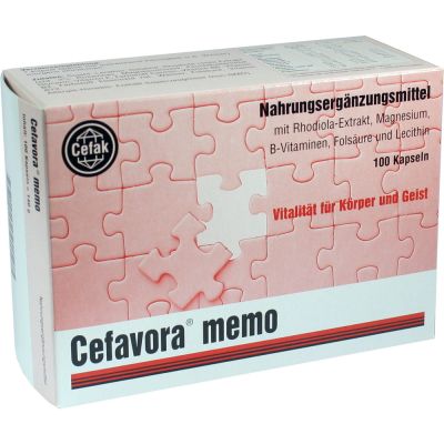 CEFAVORA memo Weichgelatinekapseln