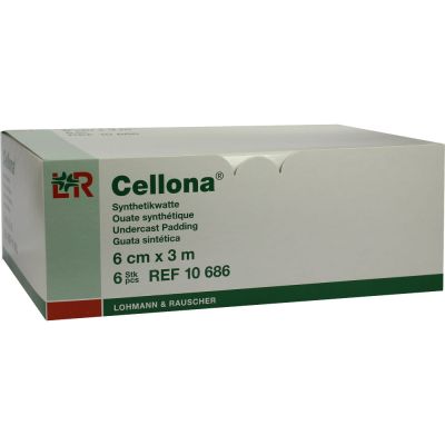 CELLONA Synthetikwatte 6 cmx3 m Rolle