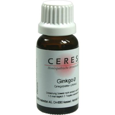 CERES Ginkgo Urtinktur