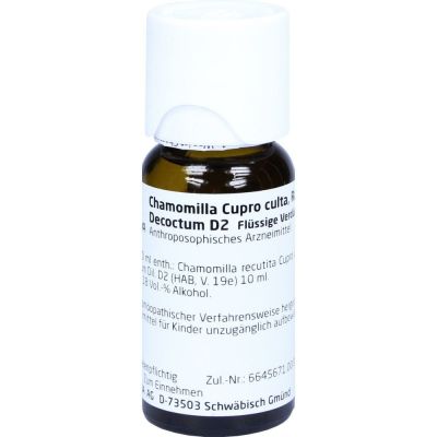 CHAMOMILLA CUPRO culta Radix D 2 Dilution