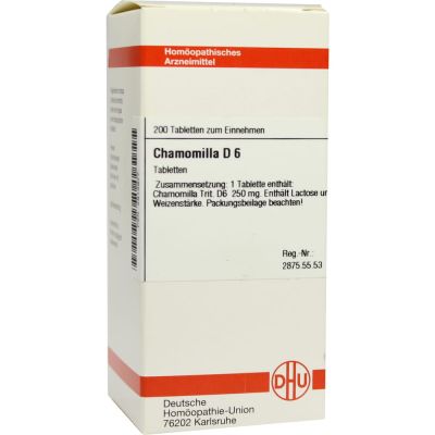 CHAMOMILLA D 6 Tabletten