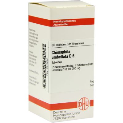 CHIMAPHILA UMBELLATA D 6 Tabletten