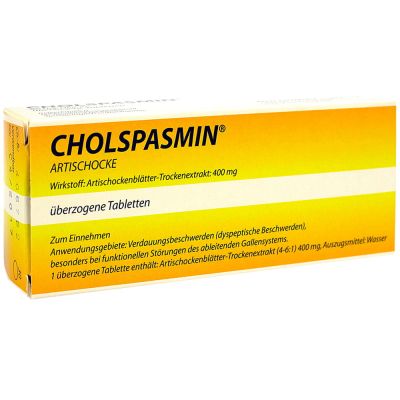 CHOLSPASMIN Artischocke