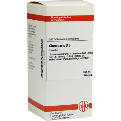 CINNABARIS D 6 Tabletten