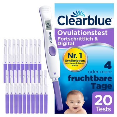 Clearblue Ovulationstest FORTSCHRITTLICH & DIGITAL