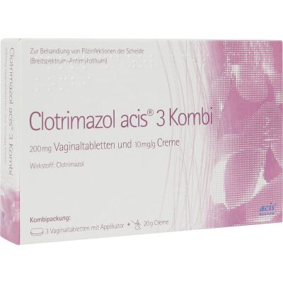 CLOTRIMAZOL acis 3 Kombipackung