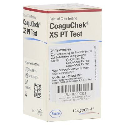 COAGUCHEK XS PT Test