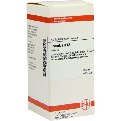 COCCULUS D 12 Tabletten