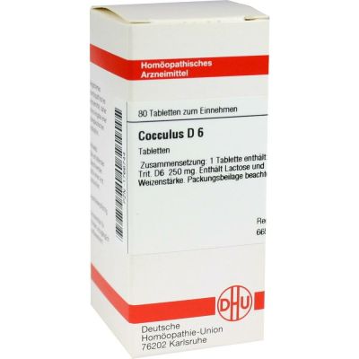 COCCULUS D 6 Tabletten