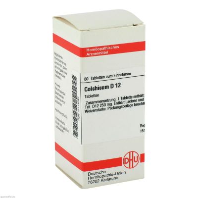 COLCHICUM D 12 Tabletten