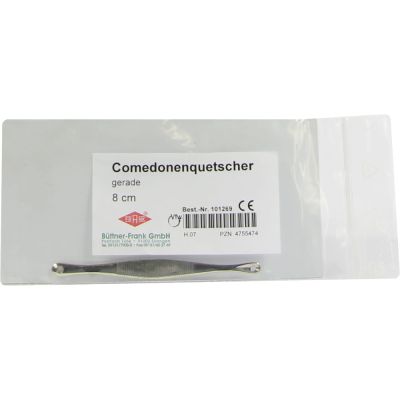 COMEDONENQUETSCHER gerade 8 cm