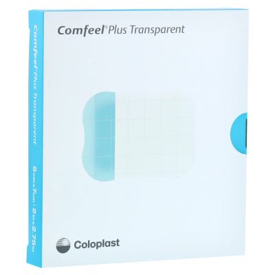 COMFEEL Plus transparenter Wundverb.5x7 cm 35300