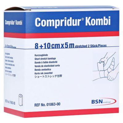 COMPRIDUR Kombi Binden je 1 Binde mit 8 cm+10 cm