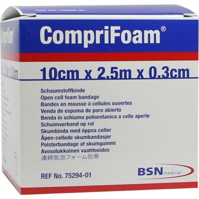 COMPRIFOAM 0,3 cmx10 cmx2,5 m Rolle