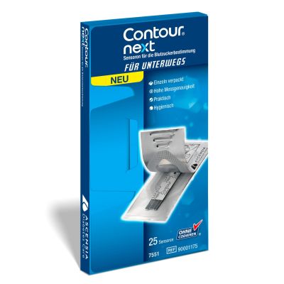 CONTOUR Next Sensoren Teststreifen einzel.verpackt